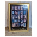Doors of the Caribbean Framed Print