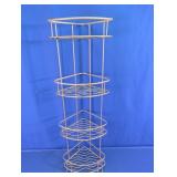 4-Tier Metal Corner Storage Caddy