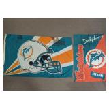 Miami Dolphins 1995 Vtg NFL Banner