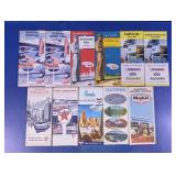 Vintage Gas Station Road Maps