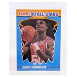 ROOKIE CARD 1990 FLEER HOF DAVID ROBINSON