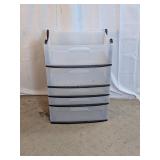 Sterilite 5-Drawer Wide Tower Storage Unit