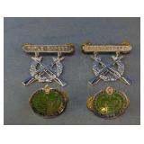 Rifle Expert & This Weï¿½ll Defend Pin Set