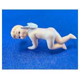 Cherub Candle Hugger Figurine