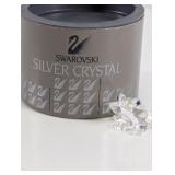 Swarovski Silver Crystal Frog Figurine