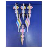 Color Glass Ornaments