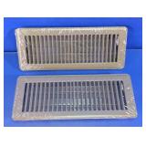 12x4 Inch Floor Register Vent Covers Set
