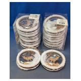 Aspen Deer Christmas Ornaments Lot