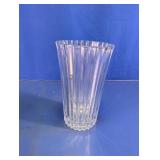 Ribbed Glass Vase