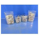 Ribbed Glass Pinecone Vase Assortment