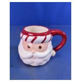 Santa Claus Figural Christmas Mug