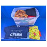 Assorted Storage Tote Clothing Lot