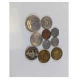 Vintage World Coins Assorted Lot