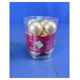 Holiday Lane 40mm Glass Christmas Ornaments