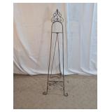 Decorative Wrought Iron Display Easel