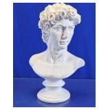 Michelangelo David Ceramic Bust Statue