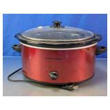 Hamilton Beach Red Slow Cooker