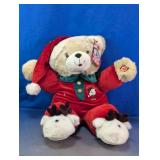1998 Sleepytime Snoring Humphrey Christmas Bear