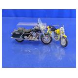 Harley-Davidson Motorcycle Model Pair