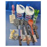 Assorted Kitchen Utensils & Cleaning Lot