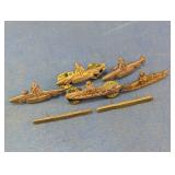 Military Submarine Tie Pin Assortment