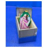 Decorative Green Angel Christmas Ornament