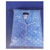 Angelina Blue Polka Dot Pajama Sleepwear