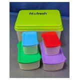 Fit & Fresh Multi-Size Lunch Container Set