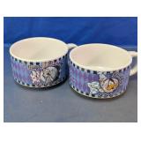 Bugs Bunny and Daffy Duck Diner Mug Pair