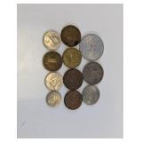 Assorted World Coins Collection Lot