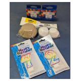 Birthday Candles & Baking Cups
