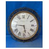 Sterling & Noble Vintage Scrollwork Wall Clock