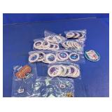 NASA Space Mission & Houston Sports Pins Lot