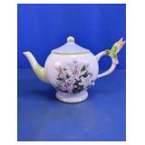 Teleflora Hummingbird And Lilies Teapot