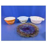 Vintage Pyrex & Carnival Glass Lot
