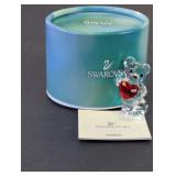 Swarovski Kris Bear A Heart for You Figurine