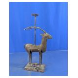 Antelope Metal Candle Holder