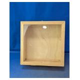 Wooden Glass-Front Display Case