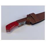 Custom Damascus Steel Tracker Knife