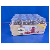 Kerr 12-Count Quart Mason Jars Set