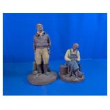 Vintage Clark Figurine Duo
