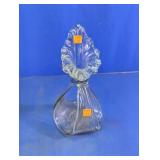 Clear Glass Decorative Vase Sculpture