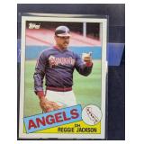 1985 TOPPS HOF REGGIE JACKSON CARD