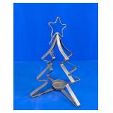 Christmas Tree Metal Tealight Candle Holder