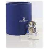 Swarovski Brown Owl Crystal Figurine