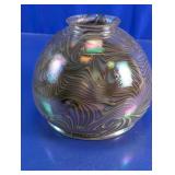 Iridescent Art Glass Loetz Style Shade