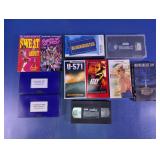 VHS Movie & Fitness Video Assortment