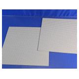 LEGO Large Gray Baseplates Duo