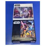 Star Wars 1000-Piece Jigsaw Puzzles Duo
