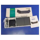 Foldable Wireless Keyboard With Touchpad
